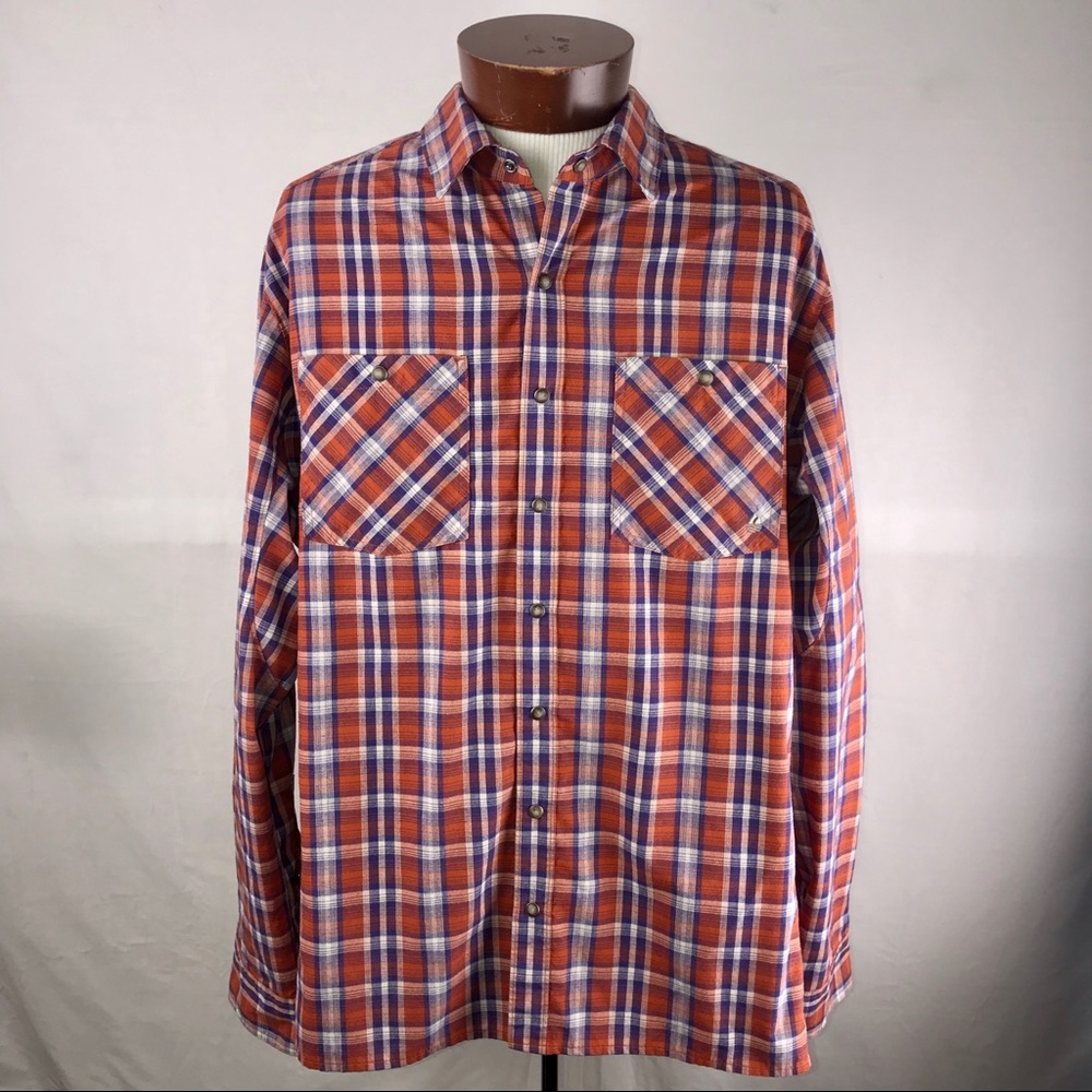 Reddington Long Sleeve Snap Button Shirt XL